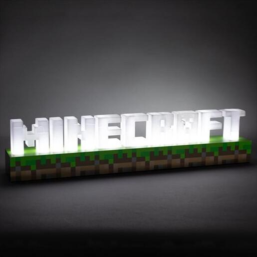 GAME FIGURINE PALADONE Minecraft Logo light PP8759MCF