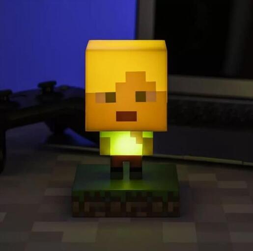 GAME FIGURINE PALADONE MINECRAFT ALEX LIGHT LAMP, PP6591MCF
