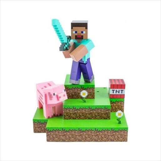 GAME FIGURINE PALADONE Minecraft - Steve Diorama Light, PP9463MCF