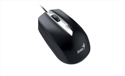 MOUSE WIRED USB GENIUS DX-180 Black