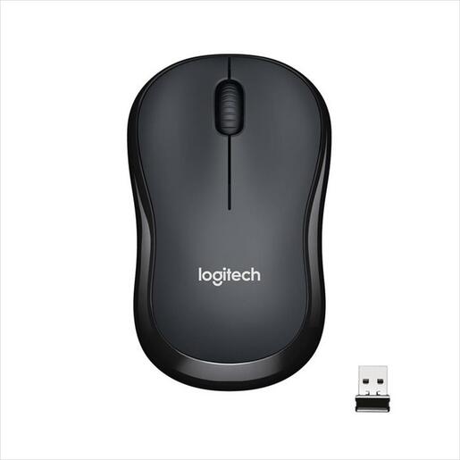 MOUSE WIRELESS USB LOGITECH M220 Silent Charcoal, 910-004878