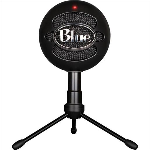 MICROPHONE LOGITECH SNOWBALL ICE BLACK, 988-000172