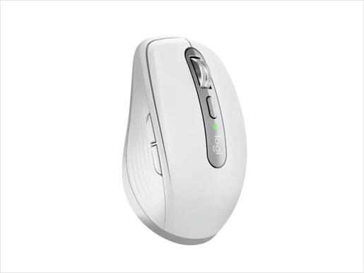 MOUSE WIRELESS USB LOGITECH MX Anywhere 3S w/Bluetooth Multi-device pale grey, Bolt ready, 910-006930