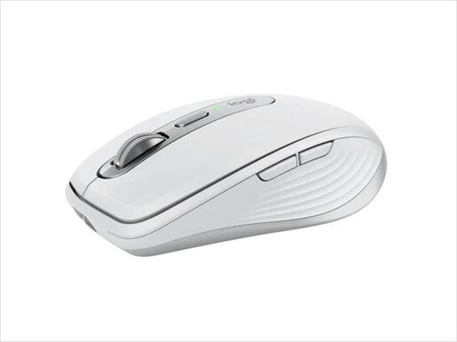 MOUSE WIRELESS USB LOGITECH MX Anywhere 3S w/Bluetooth Multi-device pale grey, Bolt ready, 910-006930