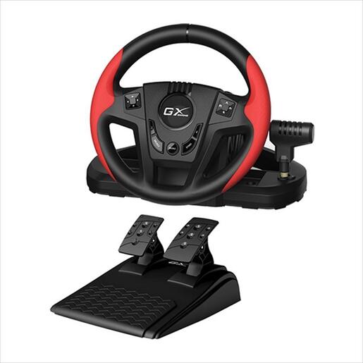GAME WHEEL GENIUS SPEEDMASTER w/Shifter for PC/PS4/PS3