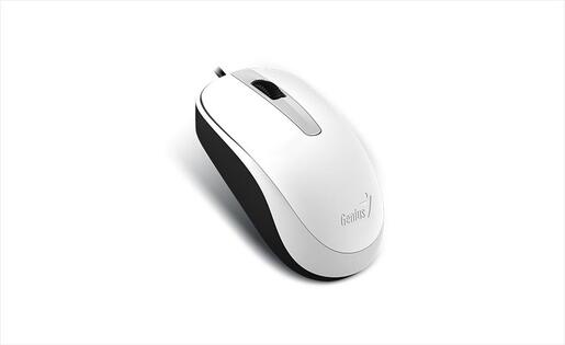 MOUSE WIRED USB GENIUS DX-120 White