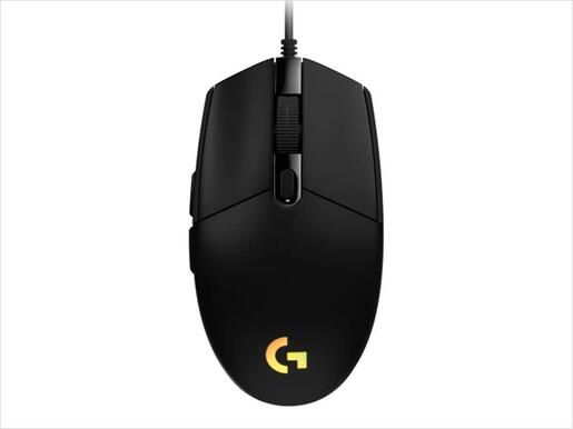 MOUSE WIRED USB LOGITECH G203 LIGHTSYNC RGB, BLACK 910-005796