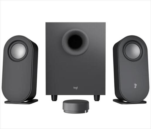 SPEAKERS 2.1 LOGITECH Z407 w/Bluetooth + Wireless Control Dial 980-001348 (80W)