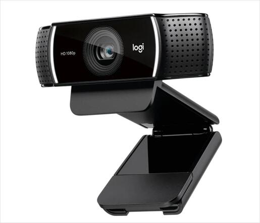 WEB CAMERA LOGITECH HD C922 PRO HD STREAM 1080p w/mic, w/TRIPOD 960-001088