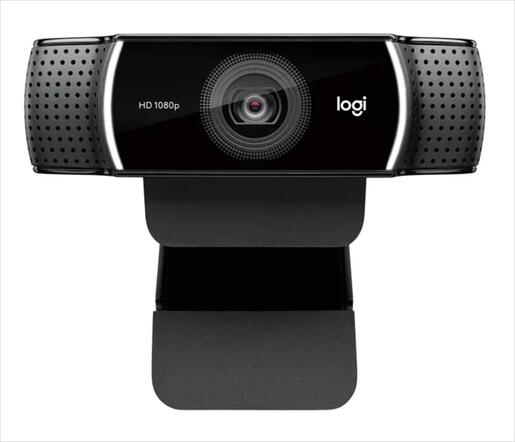 WEB CAMERA LOGITECH HD C922 PRO HD STREAM 1080p w/mic, w/TRIPOD 960-001088