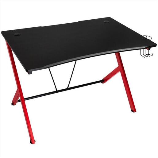 GAMING DESK NITRO CONCEPTS D12, BLACK/RED, GAGC-172