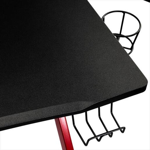 GAMING DESK NITRO CONCEPTS D12, BLACK/RED, GAGC-172