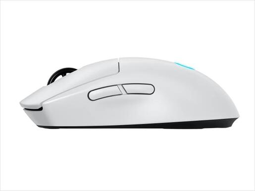 MOUSE WIRELESS USB LOGITECH G PRO 2 Lightspeed, Lightsync RGB, HERO 2 sensor, Lightforce Switches, White 910-007302