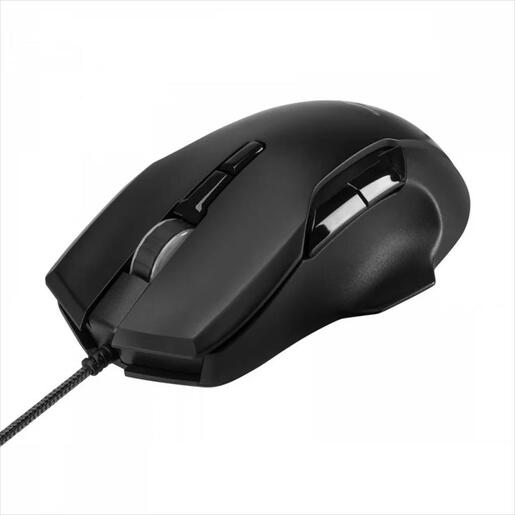 MOUSE WIRED NOXO, DEVIATOR GAMING MOUSE, USB, DPI 6400, 7 PROGRAMMABLE BUTTONS, RGB ILLUMINATION, Black