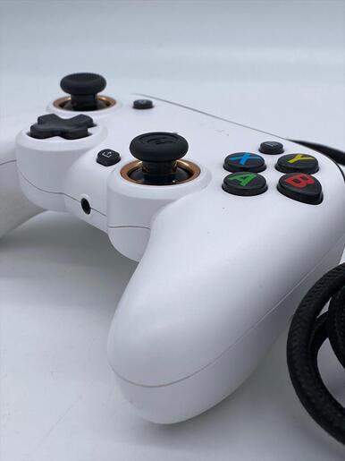 GAME PAD WIRED NACON PRO COMPACT (for PC, XBOX ONE, XBOX X/S SERIES), w/Headset jack, WHITE, NC7271