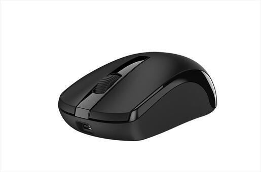 MOUSE WIRELESS USB GENIUS ECO-8100 RECHARGEABLE  BLACK