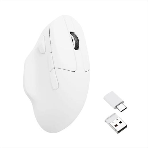MOUSE WIRELESS USB KEYCHRON M7 WHITE, w/bluetooth, 26000 DPI, 1000Hz, M7-A3