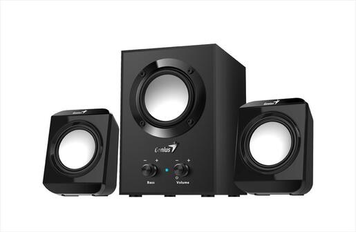 SPEAKERS 2.1 GENIUS SW-2.1 300 BLACK (10W)