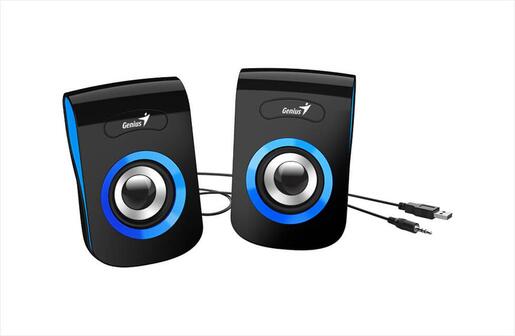 SPEAKERS 2.0 GENIUS SP-Q180 USB Blue (6W)