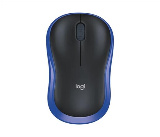 MOUSE WIRELESS LOGITECH M185 blue 910-002239