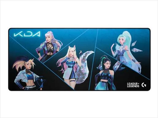 MOUSEPAD LOGITECH G840 K/DA EDITION (League of Legends), CLOTH 400x900x3, 943-000457