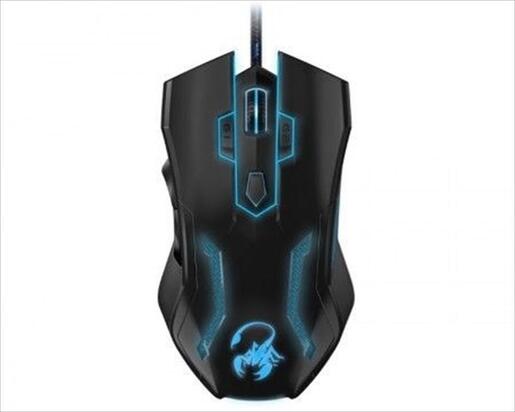 MOUSE WIRED USB GENIUS GX SCORPION SPEAR PRO Black, 3200DPI, RGB