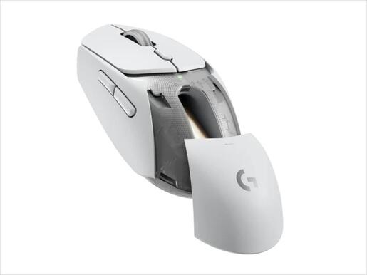 MOUSE WIRELESS USB LOGITECH G309 LIGHTSPEED (HERO Sensor, Lightforce Switches) w/bluetooth, White, 910-007207
