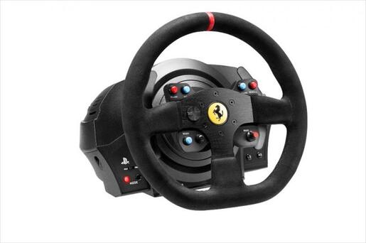 GAME WHEEL THRUSTMASTER T300 FERRARI  ALCANTARA EDITION (PS3/PS4/PC), 4160652