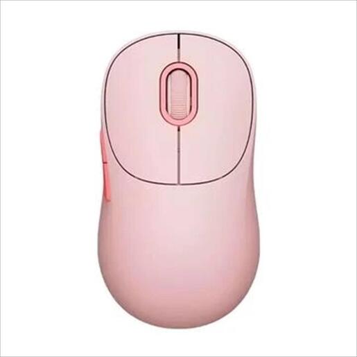 MOUSE WIRELESS USB XIAOMI MOUSE 3 PINK Silent w/Dual 2.4GHz and Bluetooth (3 device)