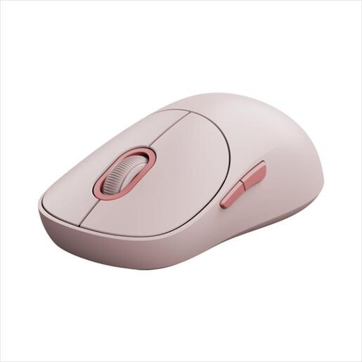 MOUSE WIRELESS USB XIAOMI MOUSE 3 PINK Silent w/Dual 2.4GHz and Bluetooth (3 device)