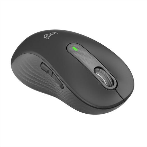 MOUSE WIRELESS USB LOGITECH M650 L (for large-sized hands) LEFT (for left handed) Graphite Silent Logi Bolt w/Bluetooth, 910-006239