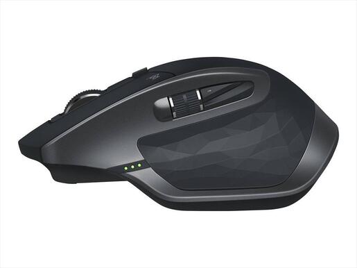 MOUSE WIRELESS USB LOGITECH MX Master 2S BLUETOOTH EDITION w/Bluetooth Multi-device, graphite, Unify ready, 910-007224