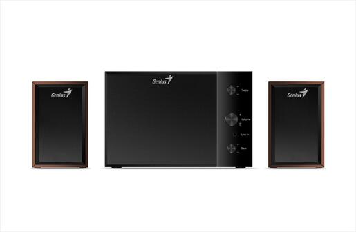 SPEAKERS 2.1 GENIUS SW-2.1 350 WOOD (11W)