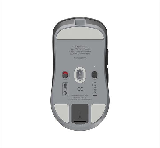 MOUSE WIRELESS USB DARK PROJECT NOVUS, 26000 CPI, glides, 51 g, DPP_Novus_BG