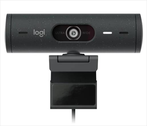 WEB CAMERA LOGITECH BRIO 500 GRAPHITE 1080p/30fps, USB-C, Graphite, 960-001422