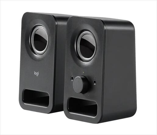 SPEAKERS 2.0 LOGITECH Z150 Midnight Black 980-000814 (3W)