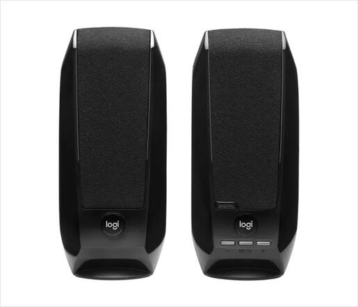 SPEAKERS 2.0 LOGITECH S150 Black USB 980-000029 (2W)