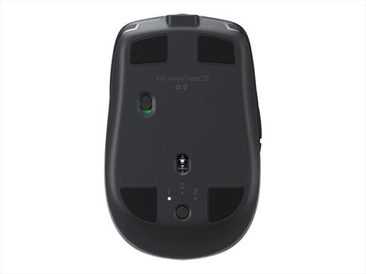 MOUSE WIRELESS USB LOGITECH MX Anywhere 2S w/Bluetooth Multi-device graphite, Unify, 910-007230