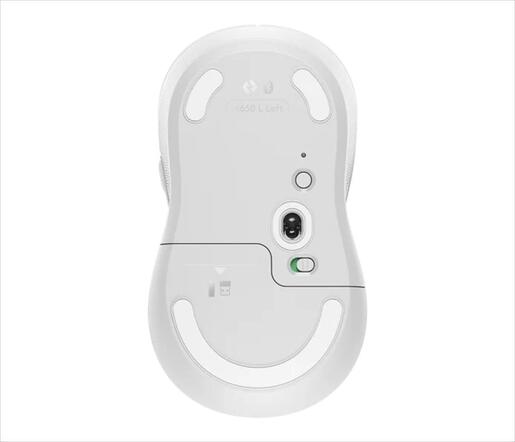 MOUSE WIRELESS USB LOGITECH M650 L (for large-sized hands) LEFT (for left handed) Off-White Silent Logi Bolt w/Bluetooth, 910-006240