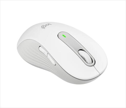 MOUSE WIRELESS USB LOGITECH M650 L (for large-sized hands) LEFT (for left handed) Off-White Silent Logi Bolt w/Bluetooth, 910-006240