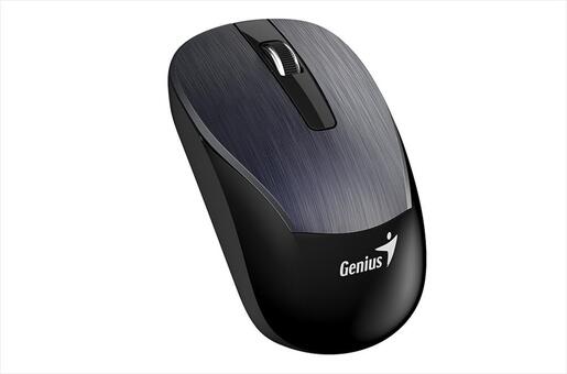 MOUSE WIRELESS USB GENIUS ECO-8015 RECHARGEABLE  IRON GRAY