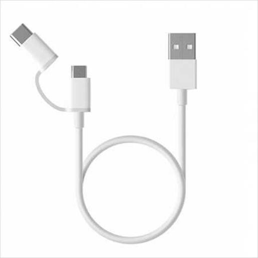 CABLES USB 2.0 AM-TYPE-C/ MICRO USB M 30cm XIAOMI, SJV4083TY