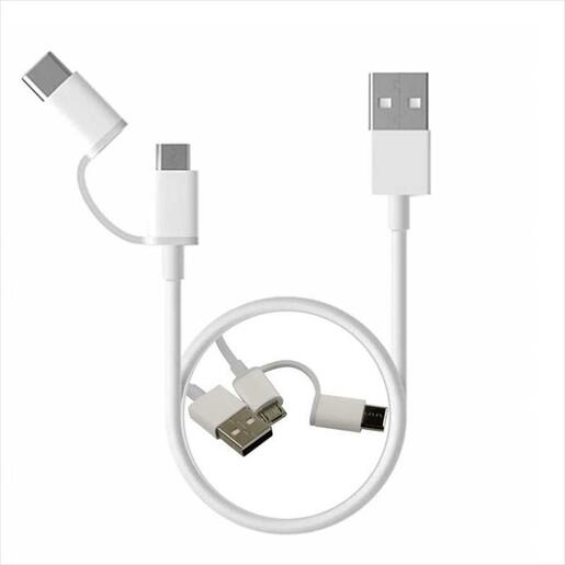 CABLES USB 2.0 AM-TYPE-C/ MICRO USB M 30cm XIAOMI, SJV4083TY