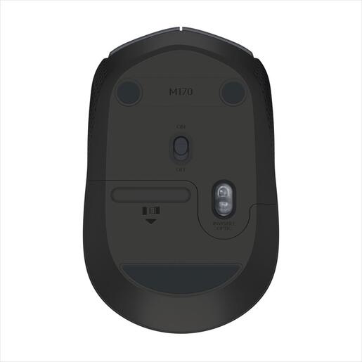 MOUSE WIRELESS USB LOGITECH M170 Grey/Black 910-004642
