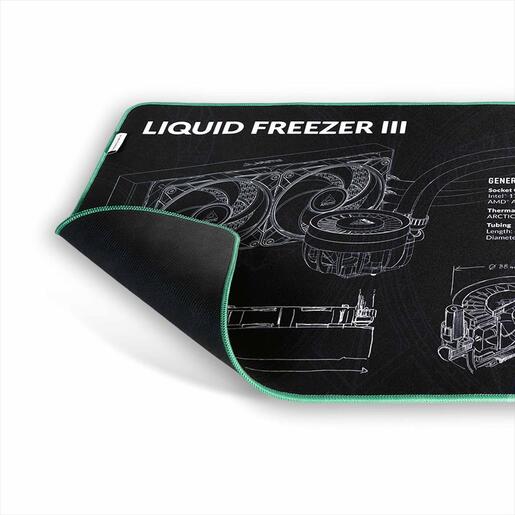 MOUSEPAD ARCTIC Liquid Freezer III BLACK, Micro-structured 400x900x3, AEMSE00001A