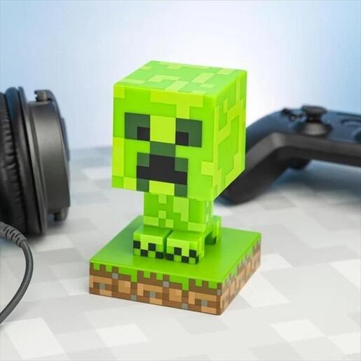 GAME FIGURINE PALADONE MINECRAFT CREEPER LIGHT  LAMP, PP6593MCFV2