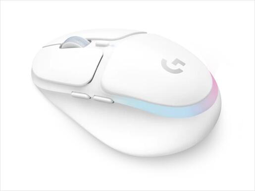 MOUSE WIRELESS USB LOGITECH G705 LIGHTSYNC RGB, LIGHTSPEED, w/bluetooth, OFF WHITE, 910-006367