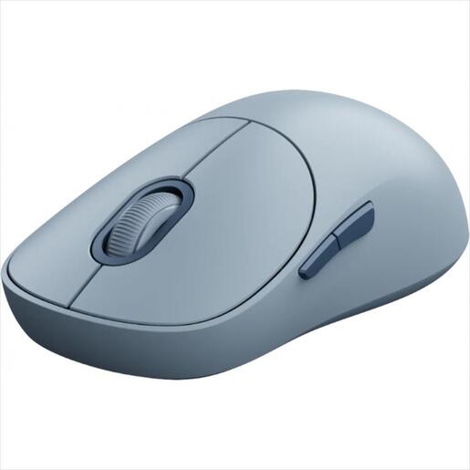 MOUSE WIRELESS USB XIAOMI MOUSE 3 BLUE Silent w/Dual 2.4GHz and Bluetooth (3 device)