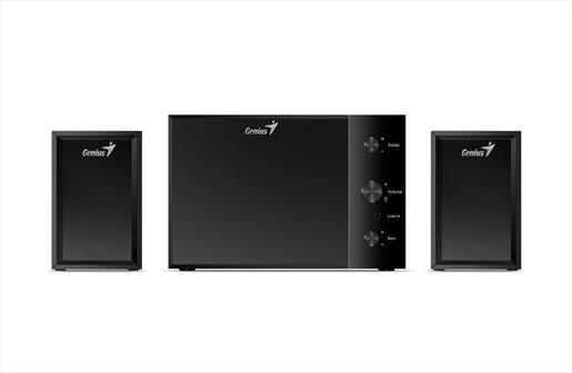 SPEAKERS 2.1 GENIUS SW-2.1 350 BLACK (11W)