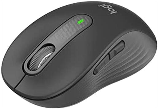 MOUSE WIRELESS USB LOGITECH M650 (for small-to-medium hands) Graphite Silent Logi Bolt w/Bluetooth, 910-006253